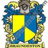 Escudo del apellido Braundeston