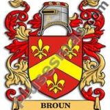 Escudo del apellido Broun