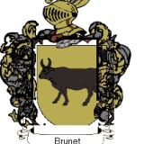 Escudo del apellido Brunet