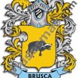 Escudo del apellido Brusca