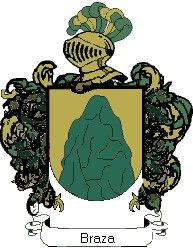 Escudo del apellido Braza