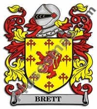 Escudo del apellido Brett