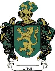 Escudo del apellido Breuz