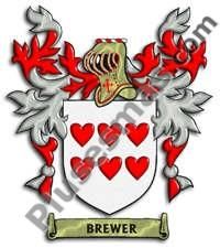 Escudo del apellido Brewer