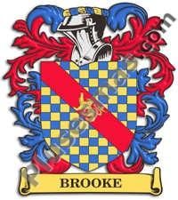 Escudo del apellido Brooke