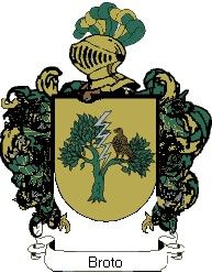 Escudo del apellido Broto