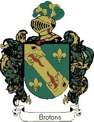 Escudo del apellido Brotons