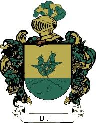 Escudo del apellido Brú