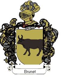 Escudo del apellido Brunet