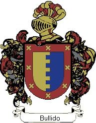 Escudo del apellido Bullido