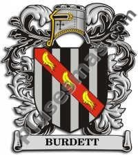 Escudo del apellido Burdett