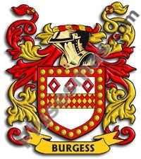 Escudo del apellido Burgess