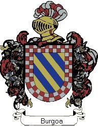 Escudo del apellido Burgoa