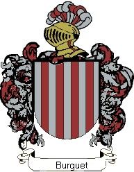 Escudo del apellido Burguet