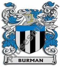 Escudo del apellido Burman