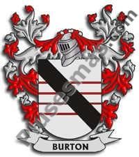 Escudo del apellido Burton