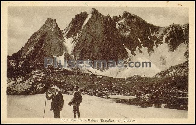 Pic et port de la ratera (lérida)