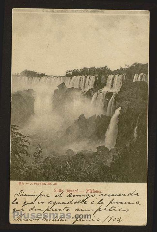 Foto antigua de IGUAZU