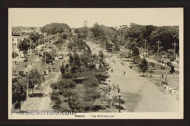 Foto antigua de LIMA